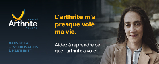 Septembre est le Mois de la sensibilisation à l’arthrite