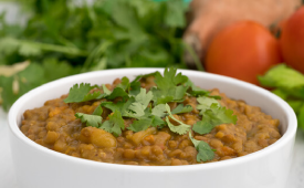 Nourrissante soupe de lentilles